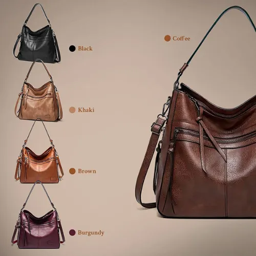 Velmira’s Refined Craft | Premium Leather Shoulder Bag