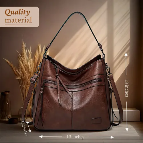 Velmira’s Refined Craft | Premium Leather Shoulder Bag