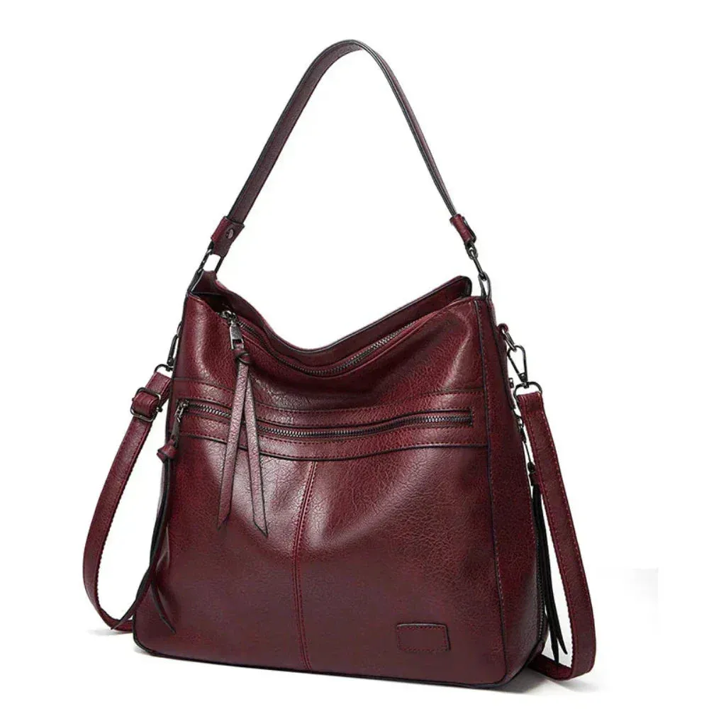 Velmira’s Refined Craft | Premium Leather Shoulder Bag