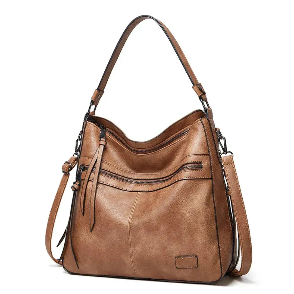 Velmira’s Refined Craft | Premium Leather Shoulder Bag