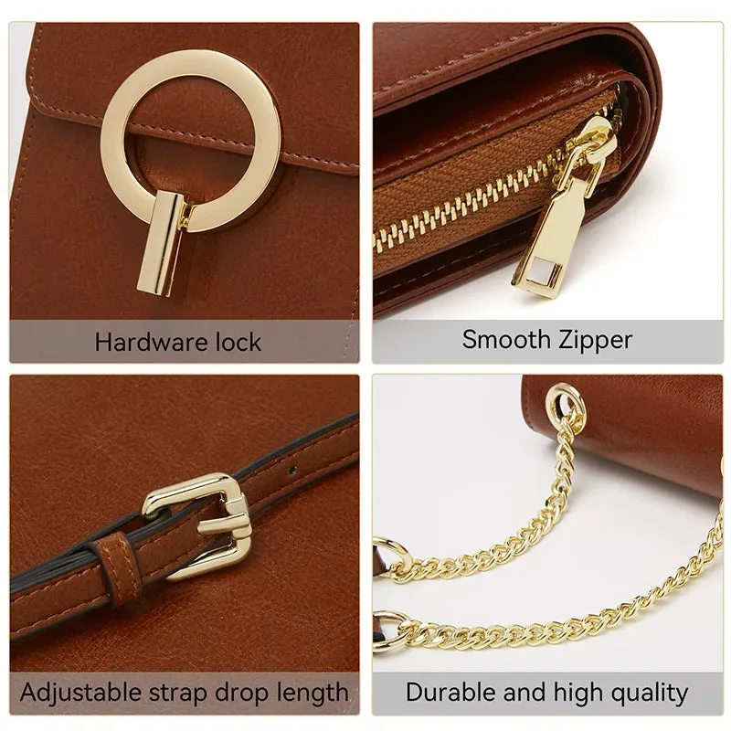 Vertical Cell Phone Crossbody Bag