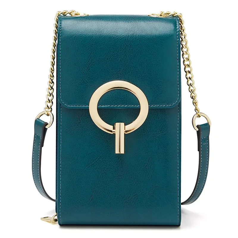 Vertical Cell Phone Crossbody Bag