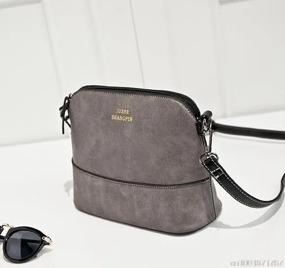 Vintage Women Bag Nubuck Shoulder Bags Small Crossbody Bags Fashion Women Messenger Bags