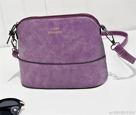 Vintage Women Bag Nubuck Shoulder Bags Small Crossbody Bags Fashion Women Messenger Bags