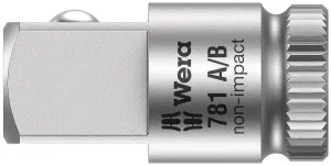 Wera 05042670001 781 A 1/4" Connection parts, 781 A/B x 3/8 x 25.2 mm x 1/4"