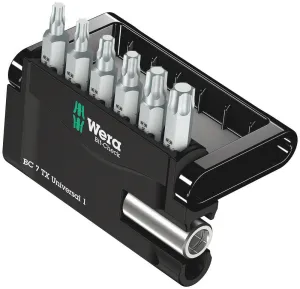 Wera 05056294001 Bit-Check 7 TX Universal 1, 7 pieces