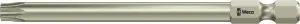 Wera 05071094001 3867/4 TORX® BO bits with bore hole, stainless, TX 30 x 89 mm
