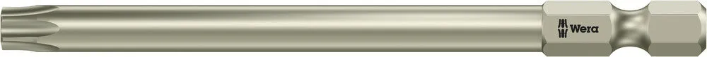 Wera 05071094001 3867/4 TORX® BO bits with bore hole, stainless, TX 30 x 89 mm