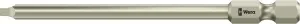 Wera 05071097001 3868/4 Square-Plus bits, stainless, # 1 x 89 mm