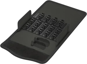 Wera 05136458001 9409 Textile Box Bit-Safe 43, empty, 140 x 83 x 45 mm