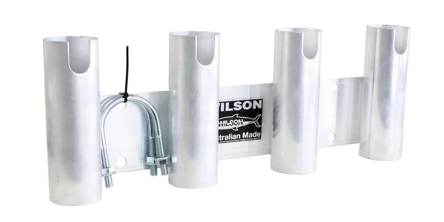 Wilson Aluminium 4 Hole Bull Bar Rod Holder
