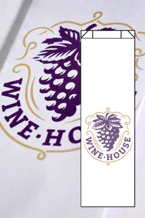 Wine Bottle Bag Design #11