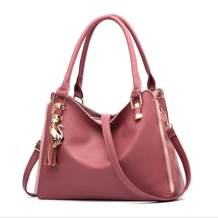 Women Messenger New Tide Female Top-handle Bag Girls Simple Shoulder Bags Women Handbags for Lady Totes Fashion Party Pack