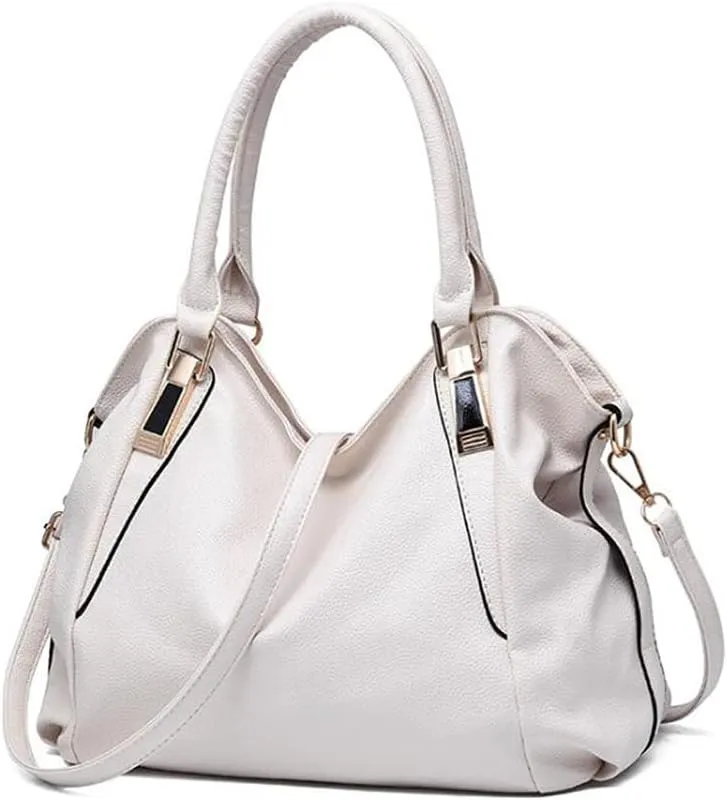 Women Soft Synthetic Patent Leather Handbag Large Capacity Female Tote Clutches Shoulder Messenger Crossbody Bag