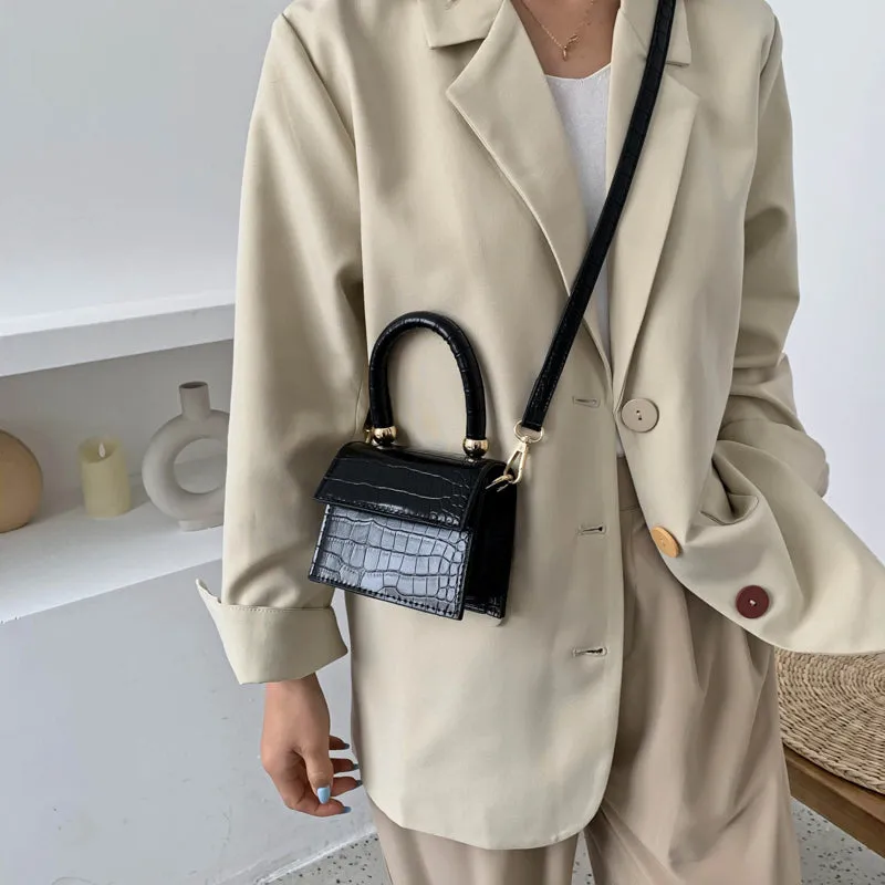 Women Solid Shoulder Handbags Female Travel Totes Lady Cross Body Bag