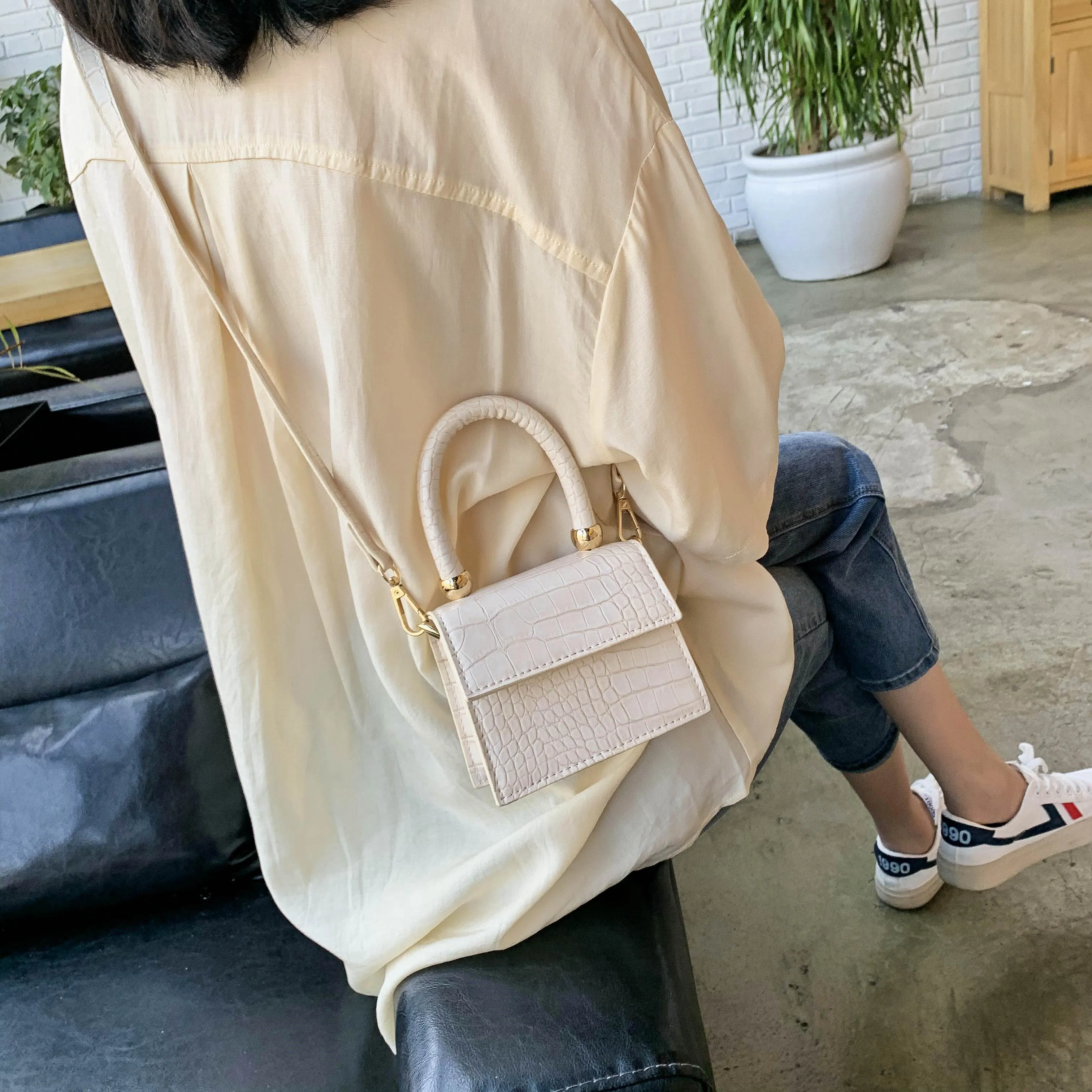 Women Solid Shoulder Handbags Female Travel Totes Lady Cross Body Bag