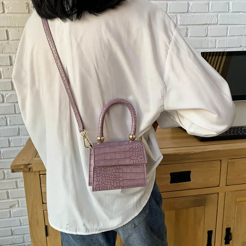 Women Solid Shoulder Handbags Female Travel Totes Lady Cross Body Bag