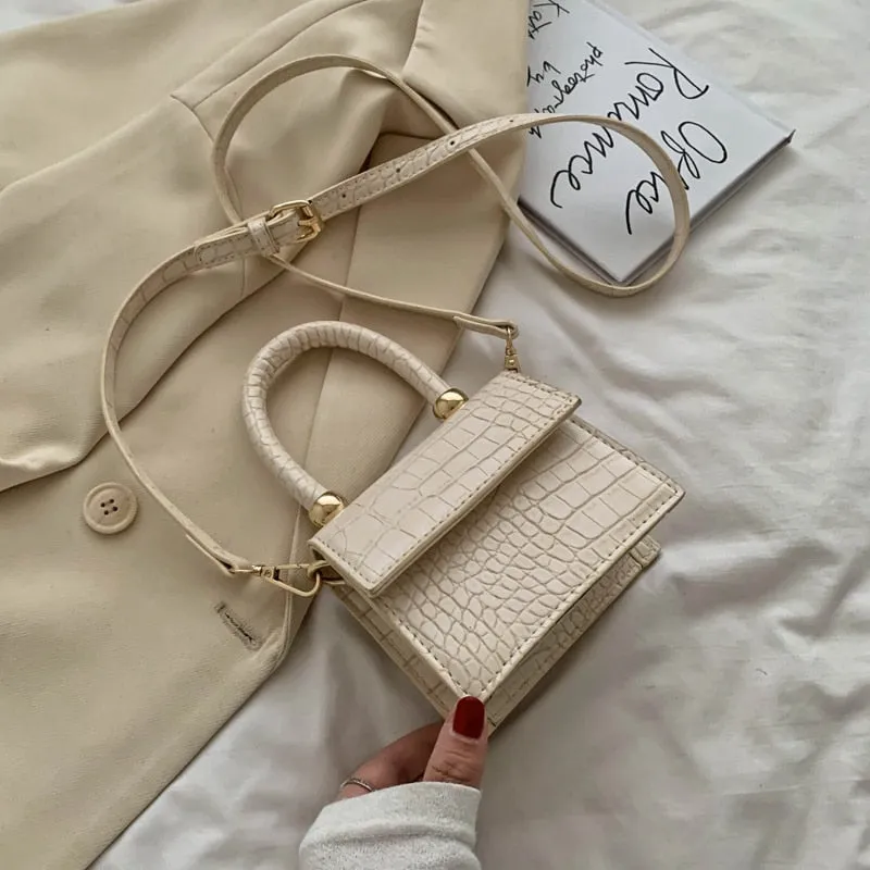 Women Solid Shoulder Handbags Female Travel Totes Lady Cross Body Bag