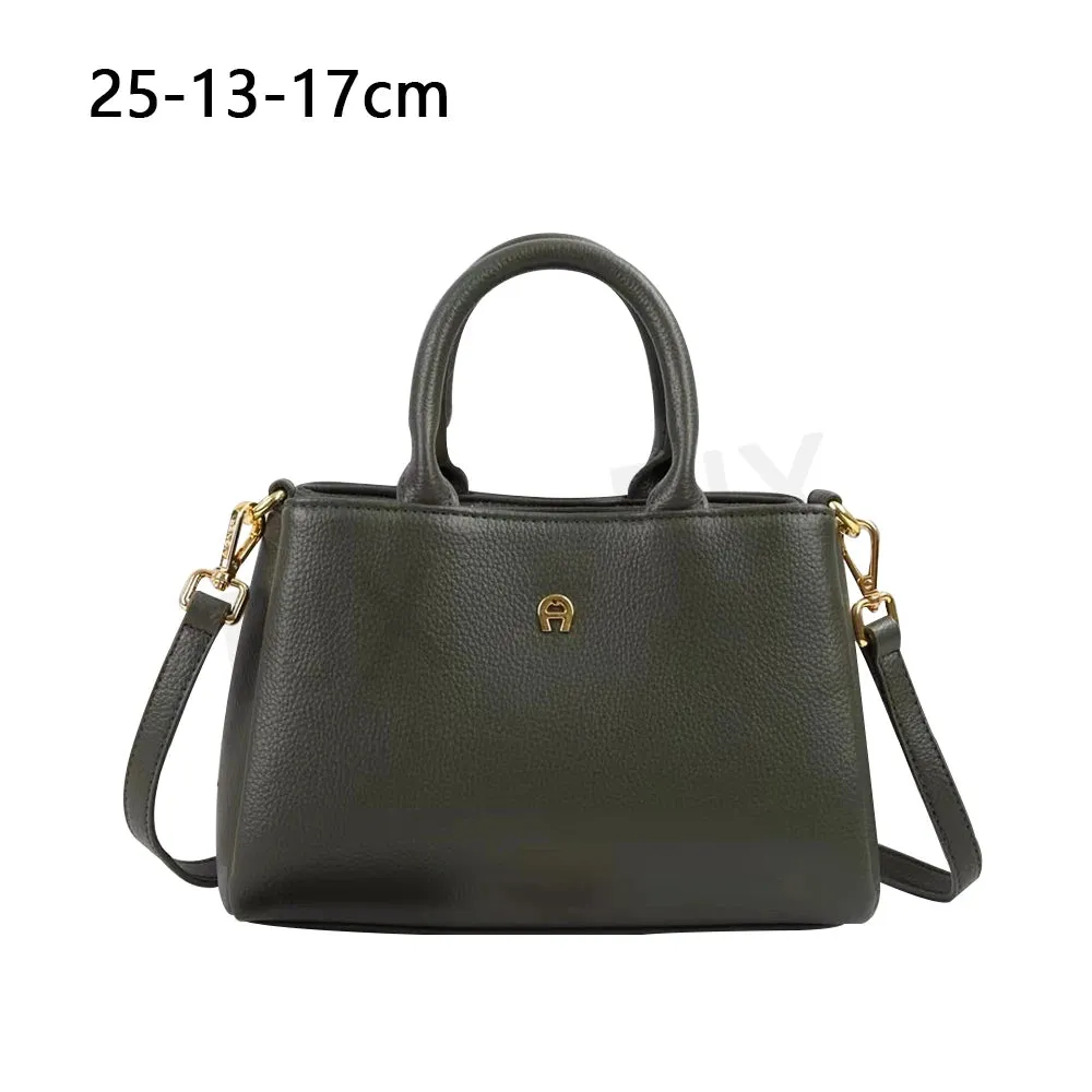 Women's Brand Classic Handbag Genuine Leather Shoulder Messenger Bag for Women Fashion Crossbody Tote Bag