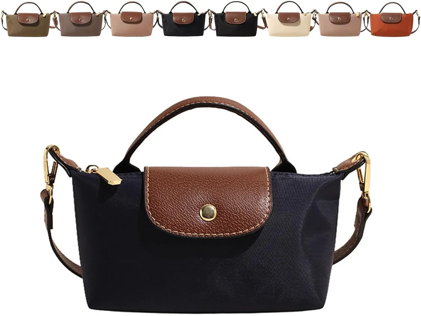 Women's Fashion Colorblock Mini Crossbody Bag, Elegant Handbags Purses with Adjustable Strap, Solid Square Purse Totes Bag