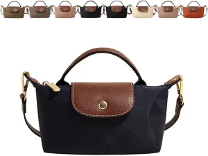 Women's Fashion Colorblock Mini Crossbody Bag, Elegant Handbags Purses with Adjustable Strap, Solid Square Purse Totes Bag