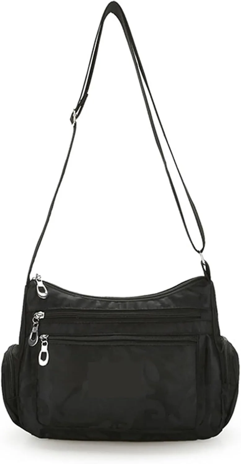 Women's Shoulder Messenger BagsNylon Crossbody Bag Handbags Large Travel