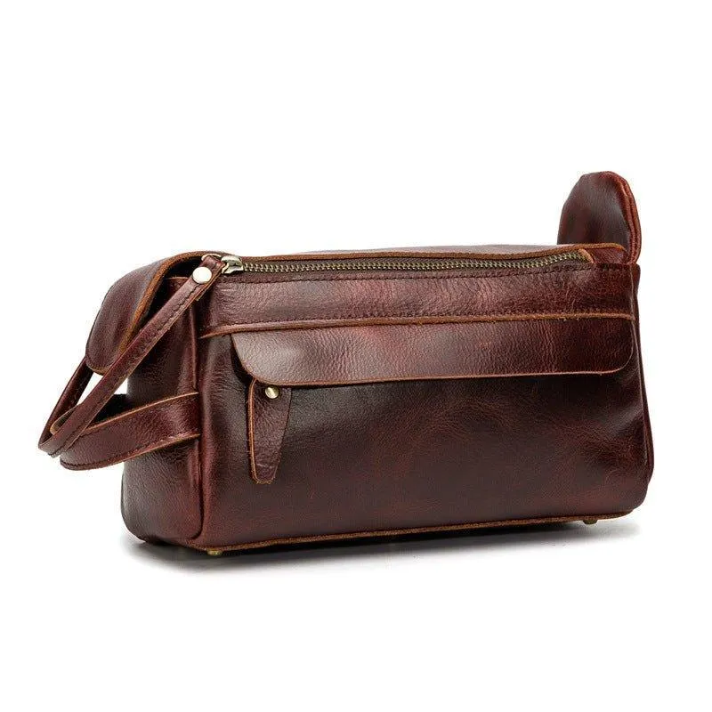 Woosir Leather Hanging Dopp Kit