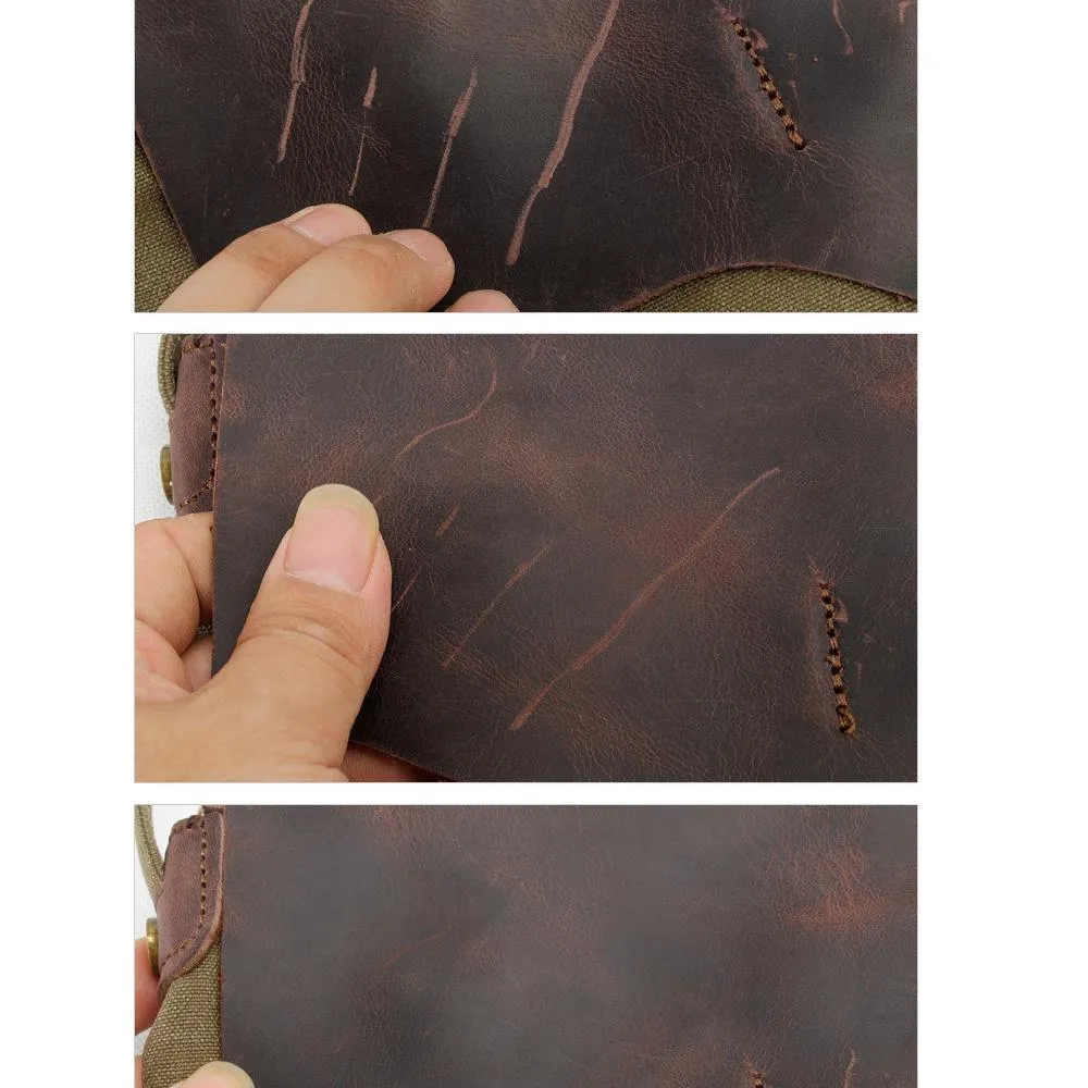 Woosir Leather Hanging Dopp Kit
