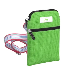 Woven Crossbody X-Small Poly Pocket - Grass
