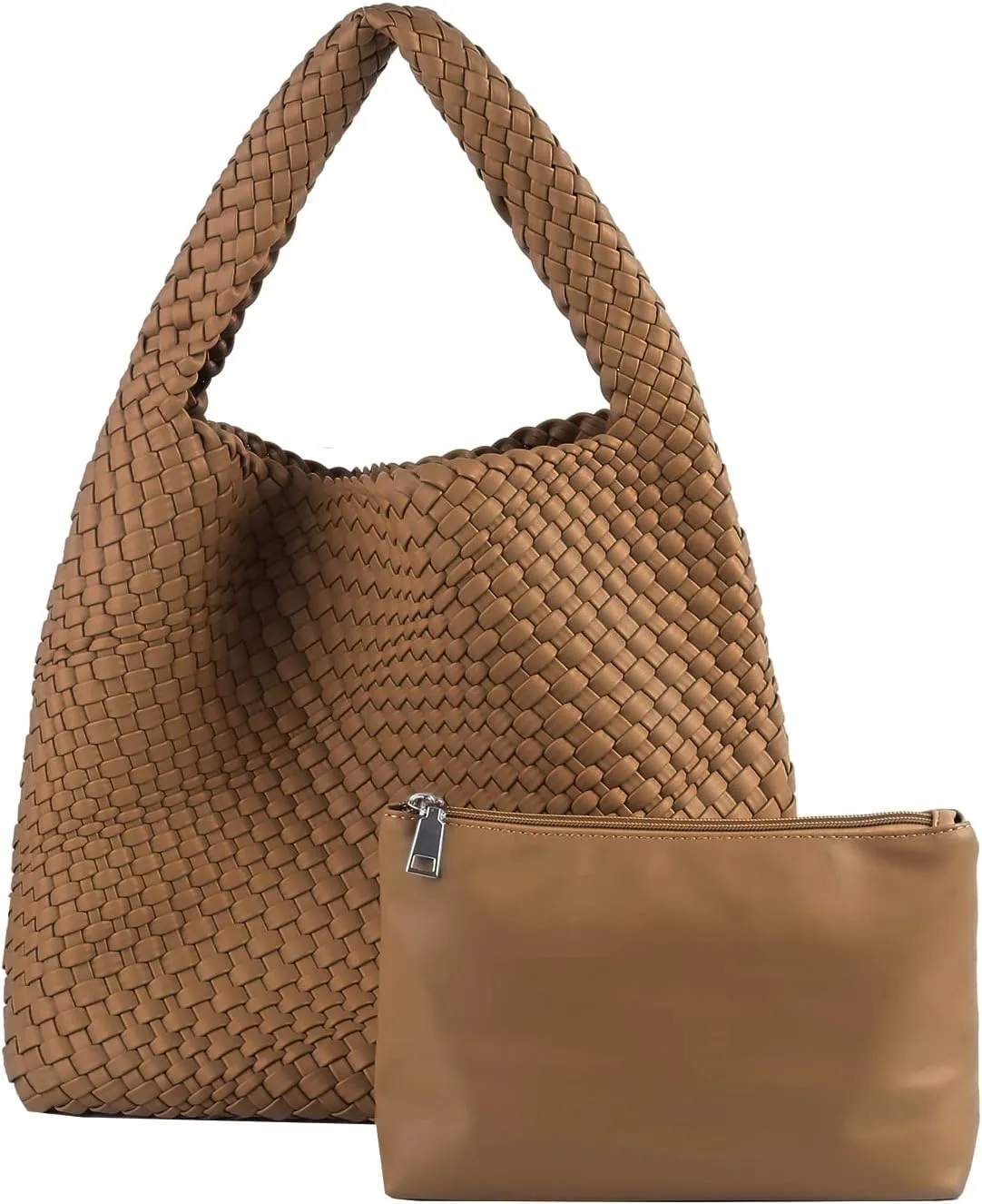 Woven Tote Bag Womens Purse Woven Bags for Women Large Summer BeachTote Bags Vegan Leather Shoulder Handbags Travel Totes