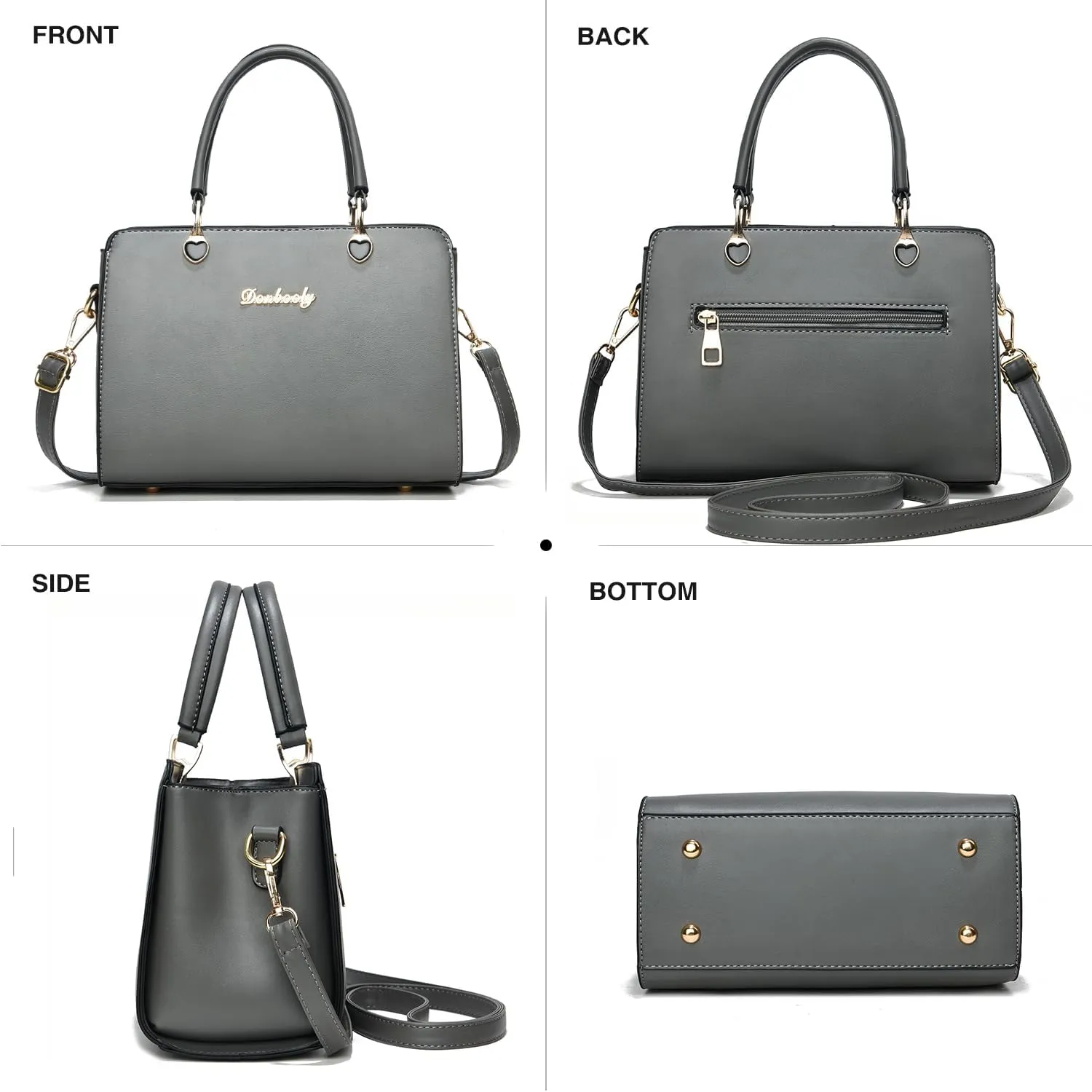 Xiaoyu Fashion Purses and Handbags for Women Elegant Crossbody bag Ladies Top Handle Satchel Shoulder Bags Small Totes