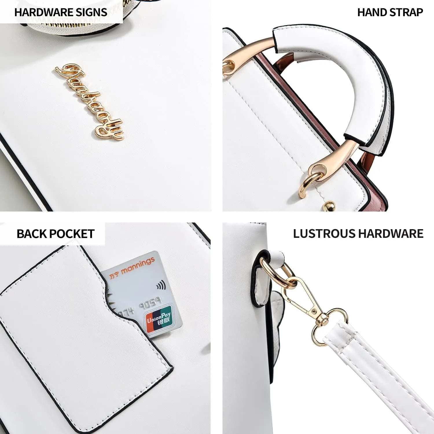 Xiaoyu Fashion Purses and Handbags for Women Ladies Crossbody Bags Top Handle Satchel Shoulder Bags Small Totes