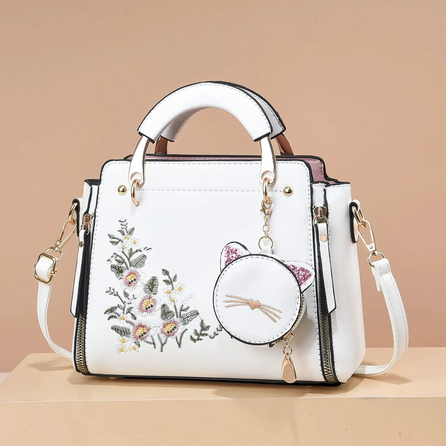 Xiaoyu Fashion Purses and Handbags for Women Ladies Crossbody Bags Top Handle Satchel Shoulder Bags Small Totes