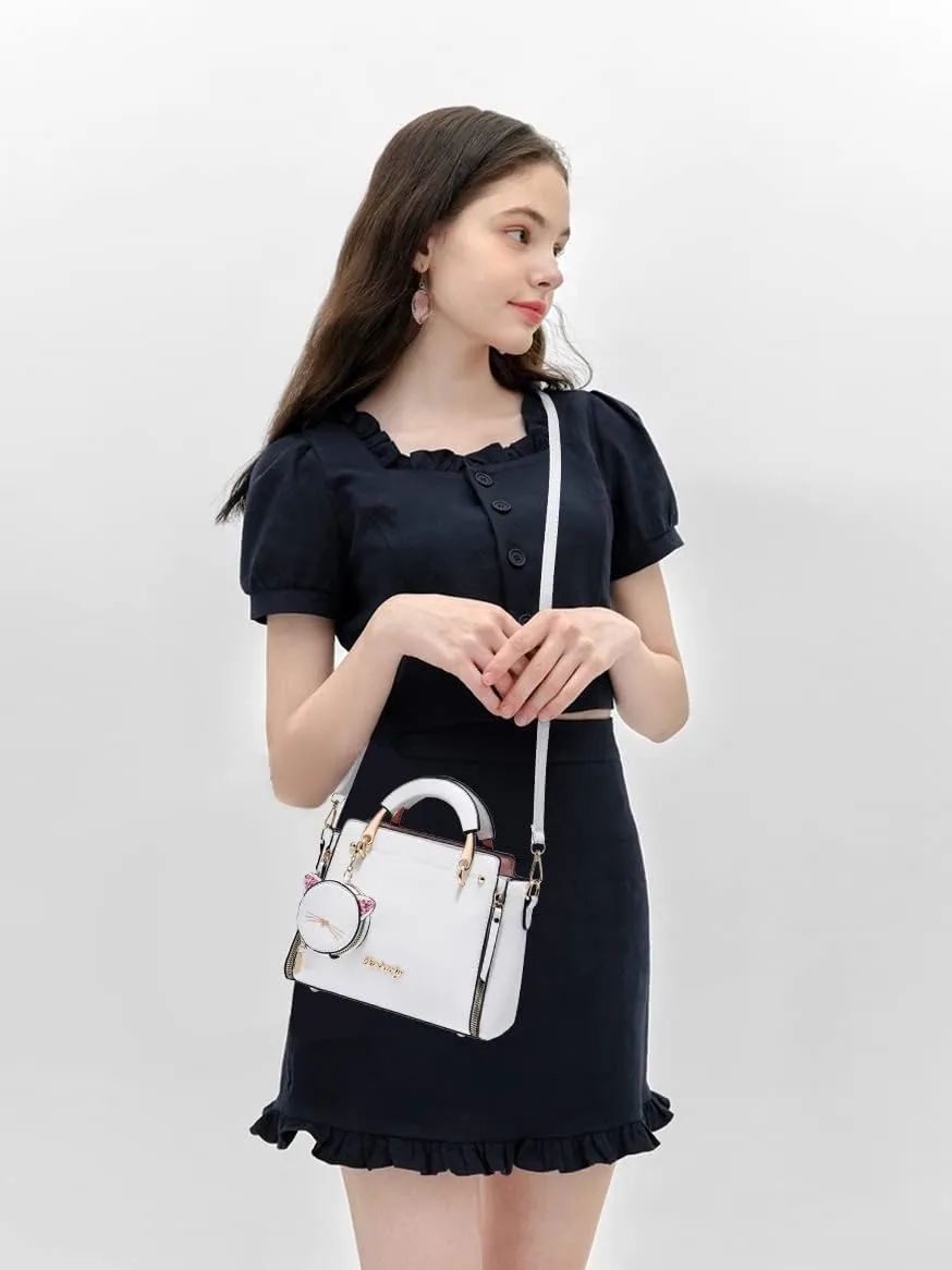 Xiaoyu Fashion Purses and Handbags for Women Ladies Crossbody Bags Top Handle Satchel Shoulder Bags Small Totes
