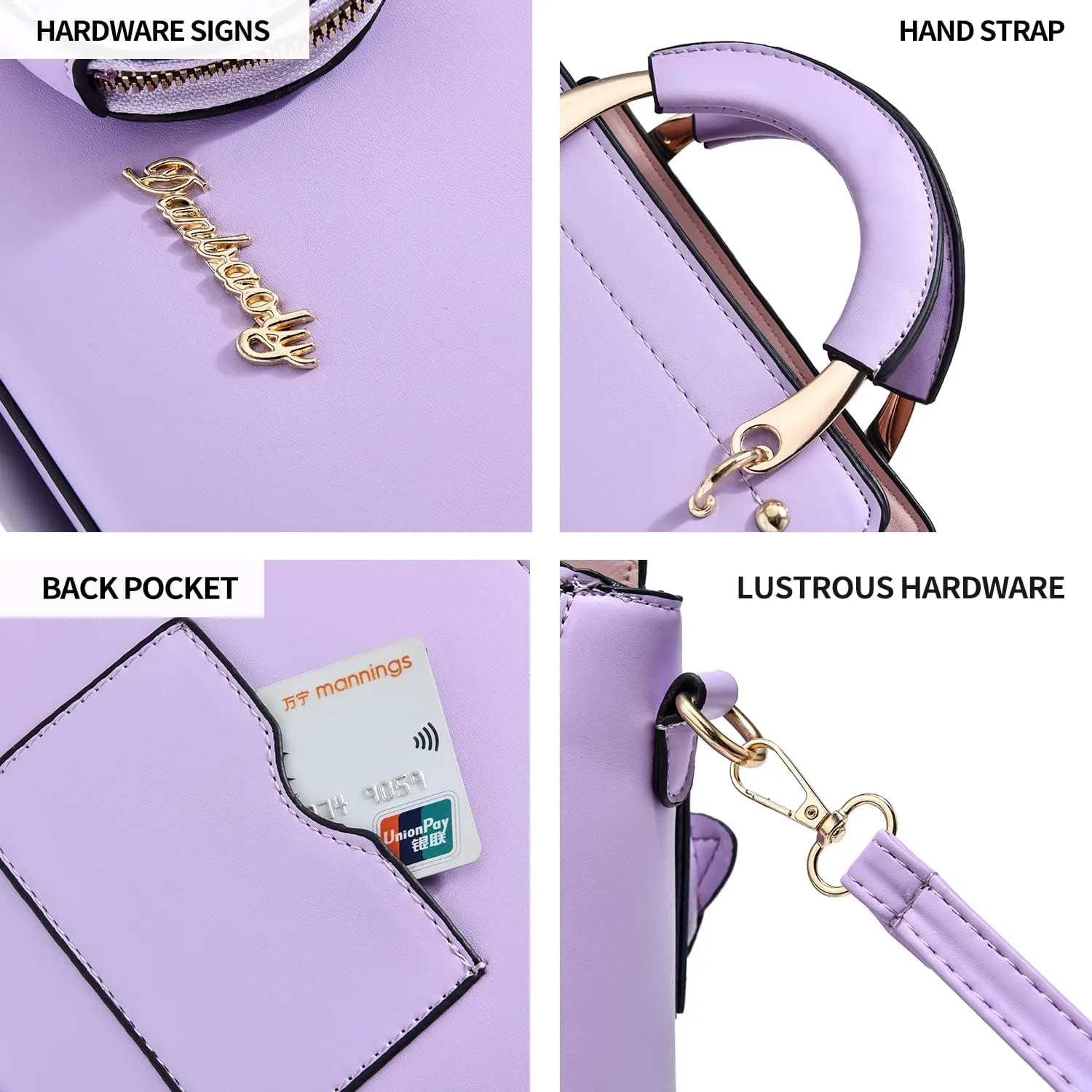 Xiaoyu Fashion Purses and Handbags for Women Ladies Crossbody Bags Top Handle Satchel Shoulder Bags Small Totes