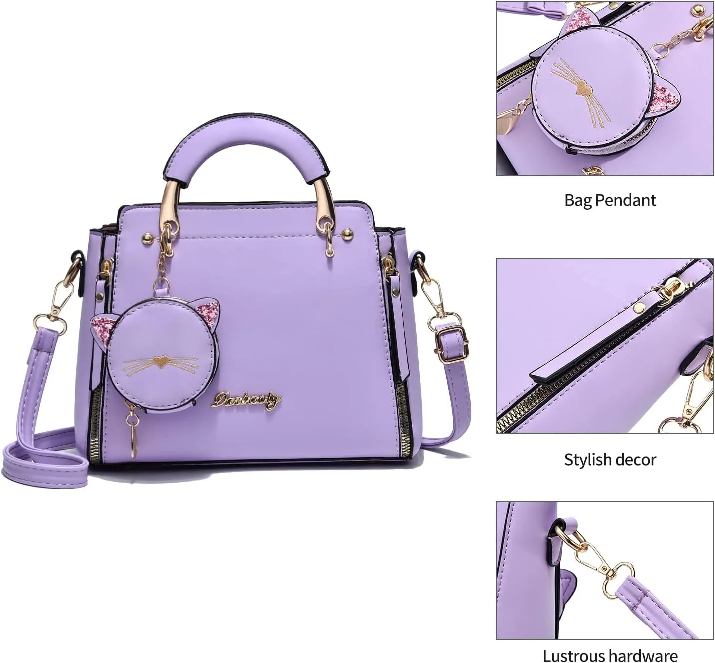 Xiaoyu Fashion Purses and Handbags for Women Ladies Crossbody Bags Top Handle Satchel Shoulder Bags Small Totes
