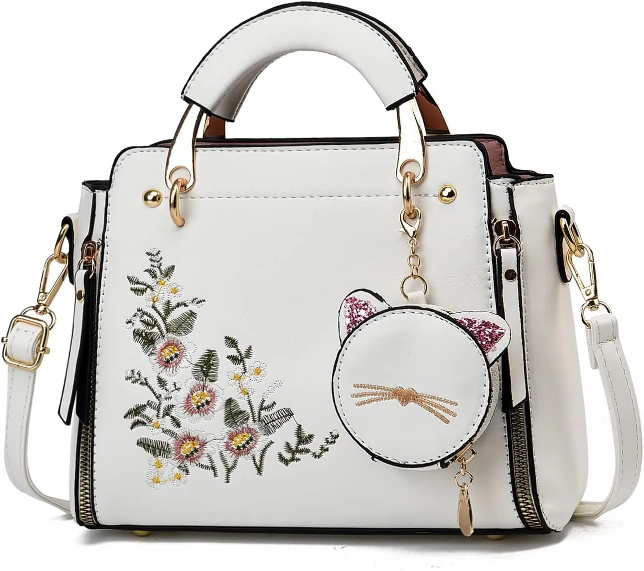 Xiaoyu Fashion Purses and Handbags for Women Ladies Crossbody Bags Top Handle Satchel Shoulder Bags Small Totes
