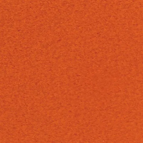 XVinyl Flock HTV Iron on Heat Transfer Vinyl for T-Shirts, Fabrics and Hats (Orange)