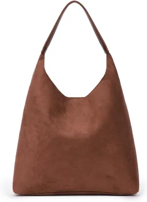 YFGBCX Tote Bags for Women Work Bags Suede Slouchy Bag Hobo Handbag Office Tote Handbag